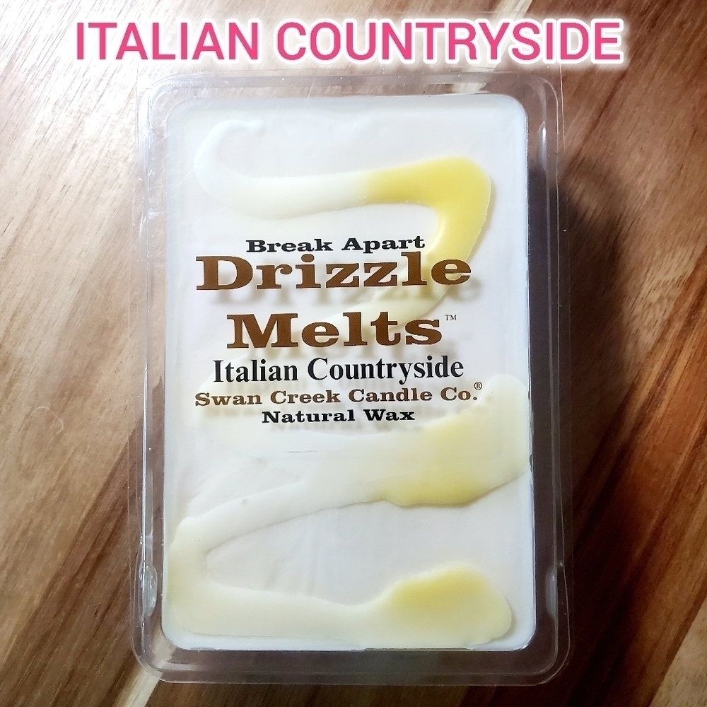 ITALIAN COUNTRYSIDE by SWAN CREEK CANDLE CO Drizzle Melts Natural Wax 5.25 oz